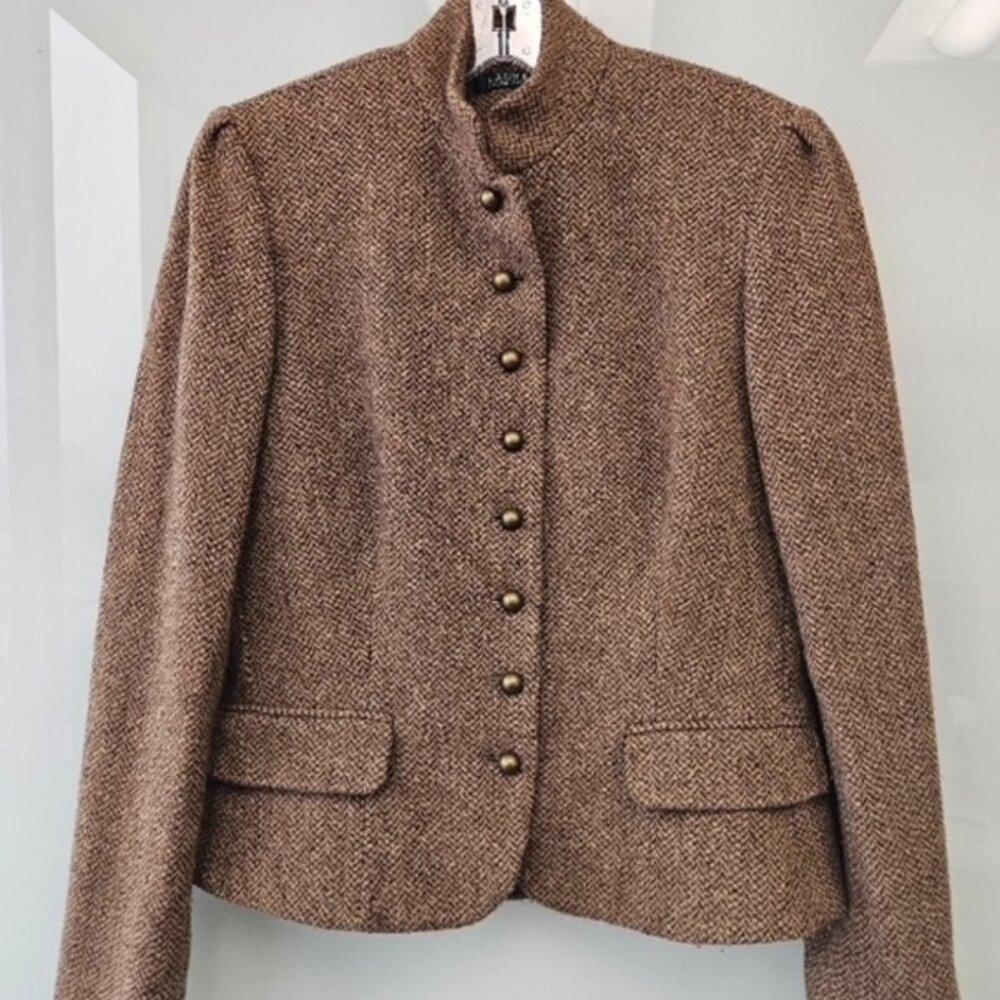 Vintage Lauren by Ralph Lauren Tweed Blazer - Size 10